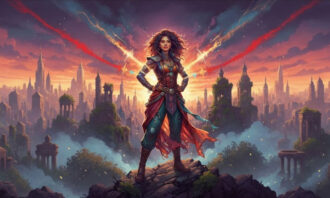 Confident Individual Standing Calmly Without Explanation