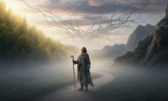 Illustration Of Embracing Ambiguity And Balance In Life